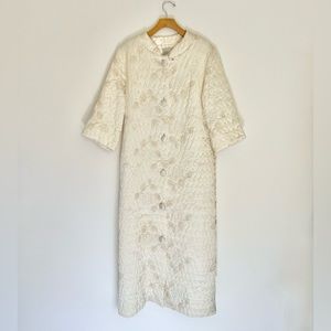 Vintage 1960’s Lisanne Distinctive Loungewear Quilted Robe *designer*